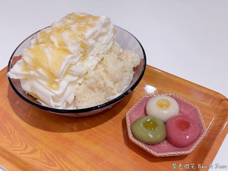 羅東排隊神級雪花冰！宜蘭心地冰室必點桂花蜜酒釀雪花冰。