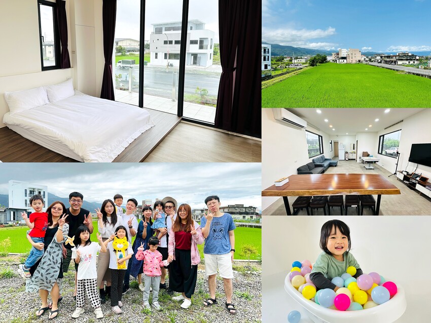 【田邊走走2館】宜蘭冬山親子包棟民宿首選!被稻田環抱的療癒空 【田邊走走2館】宜蘭冬山親子包棟民宿首選!被稻田環抱的療癒空