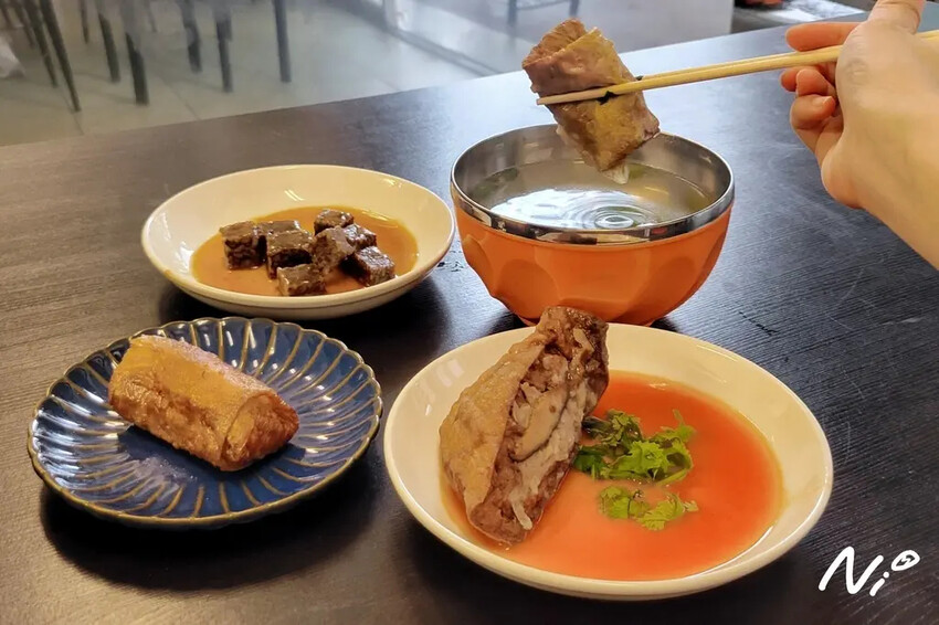 202505 嘉義東區 嘉賀甲素食/阿嬤的芋頭捲