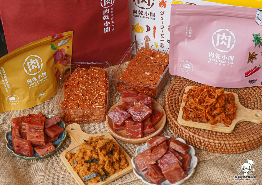 傳承老左營超過40年的肉乾小開，肉乾就是要厚片才好吃 X 堅持手工製作肉乾、高雄伴手禮必買厚片肉乾 - 跟著尼力吃喝玩樂＆親子生活