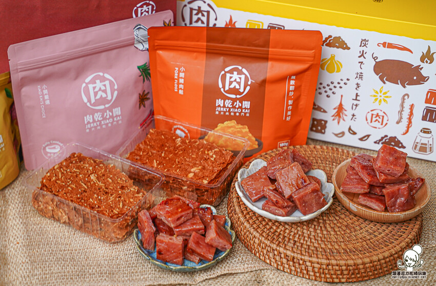 傳承老左營超過40年的肉乾小開，肉乾就是要厚片才好吃 X 堅持手工製作肉乾、高雄伴手禮必買厚片肉乾 - 跟著尼力吃喝玩樂＆親子生活