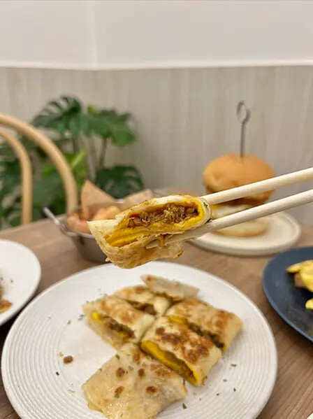 【桃園龜山早午餐】早點來吃-桃園龜山店 x 早餐就要來一盤！