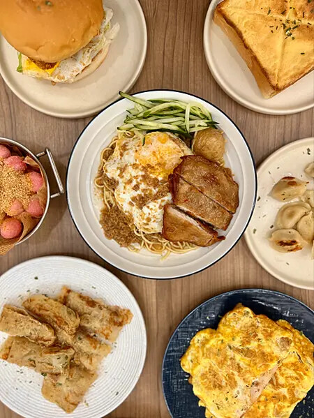 【桃園龜山早午餐】早點來吃-桃園龜山店 x 早餐就要來一盤！