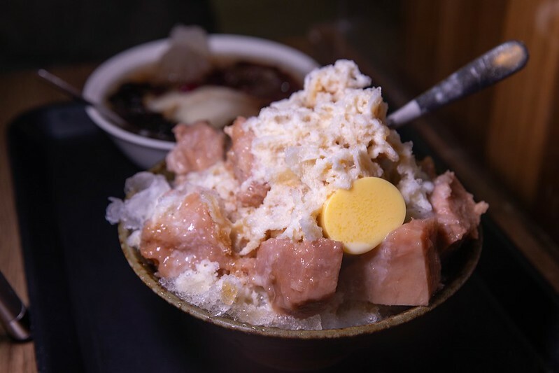 寧夏夜市冰霖古早味豆花！紅豆粉圓豆花30年老店，孤獨的美食家五郎也愛。