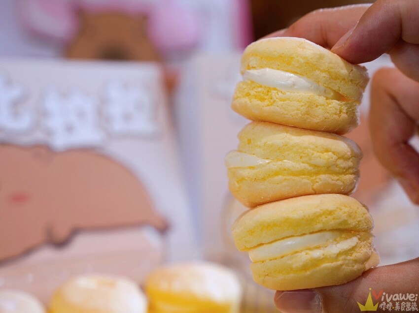 【卡比拉拉 台式馬卡龍專賣店】全台最療癒甜點伴手禮!超萌的排隊伴手禮專賣~招牌台式馬卡龍~還有曲奇餅禮盒及各式甜點餅乾!