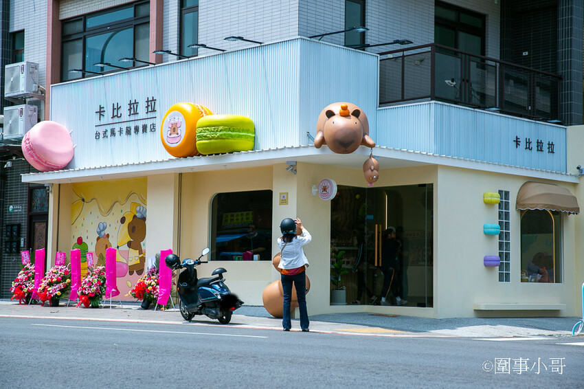 桃園內壢美食景點-卡比拉拉,超萌水豚君們圍繞著各式的手工點心大樹,太可愛了!!!(邀約 @圍事小哥的幸福相框