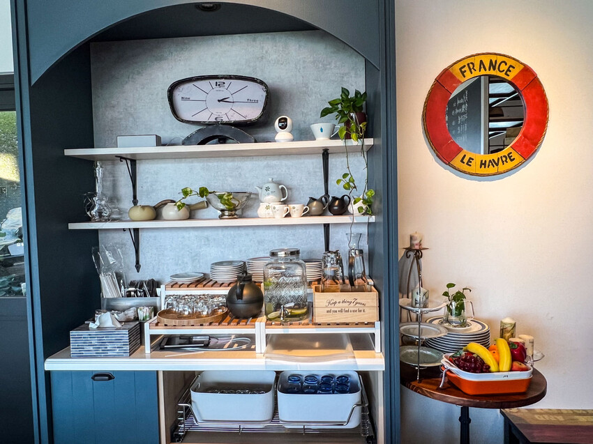 金山磺港人氣海景咖啡廳海上日出,絕美景觀咖啡廳。