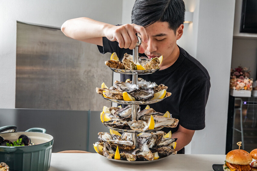 法國空運生蠔現開!台北She’ll海鮮控必吃,大安區美食。