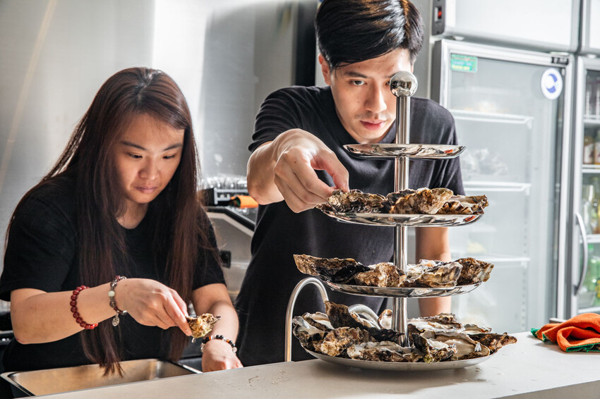 法國空運生蠔現開!台北She’ll海鮮控必吃,大安區美食。