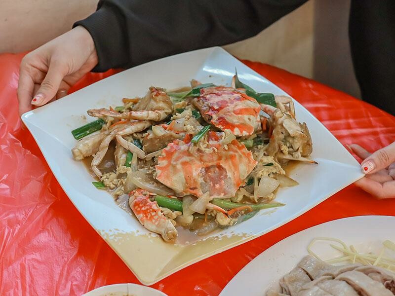 永安漁港平價快炒推薦！秋天必吃螃蟹季，桃園新屋美食。