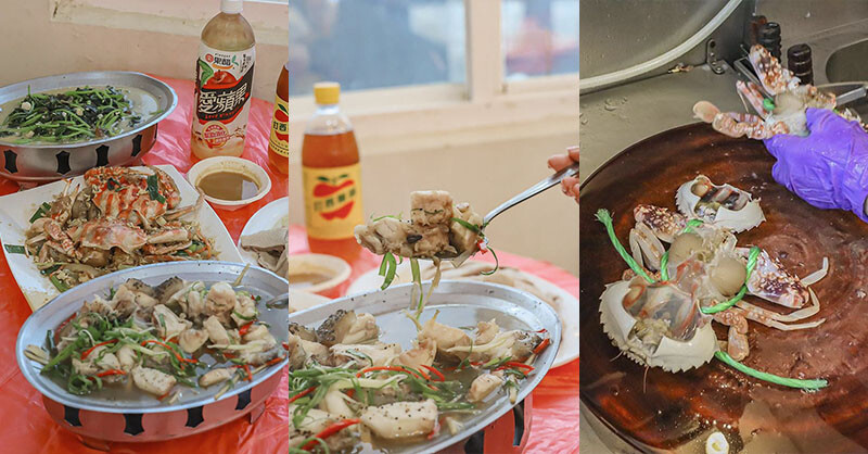 永安漁港平價快炒推薦！秋天必吃螃蟹季，桃園新屋美食。