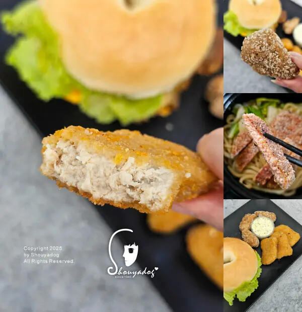 【素食】全廣素之都 麥克G塊300克 植の塔香酥塊 黑胡椒香