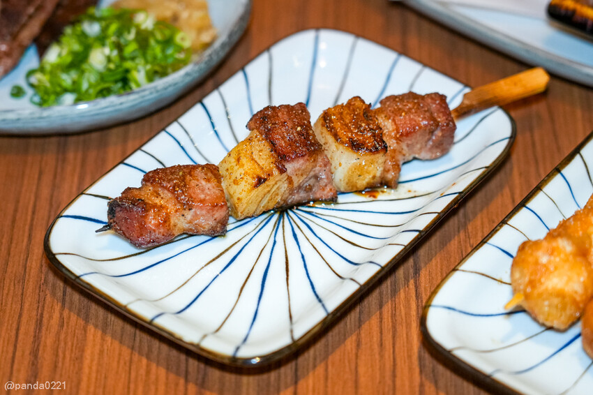 桃園｜和也串燒專門(桃園中正店)．多元水果口味串燒，浮誇啤酒柱聚餐必選！