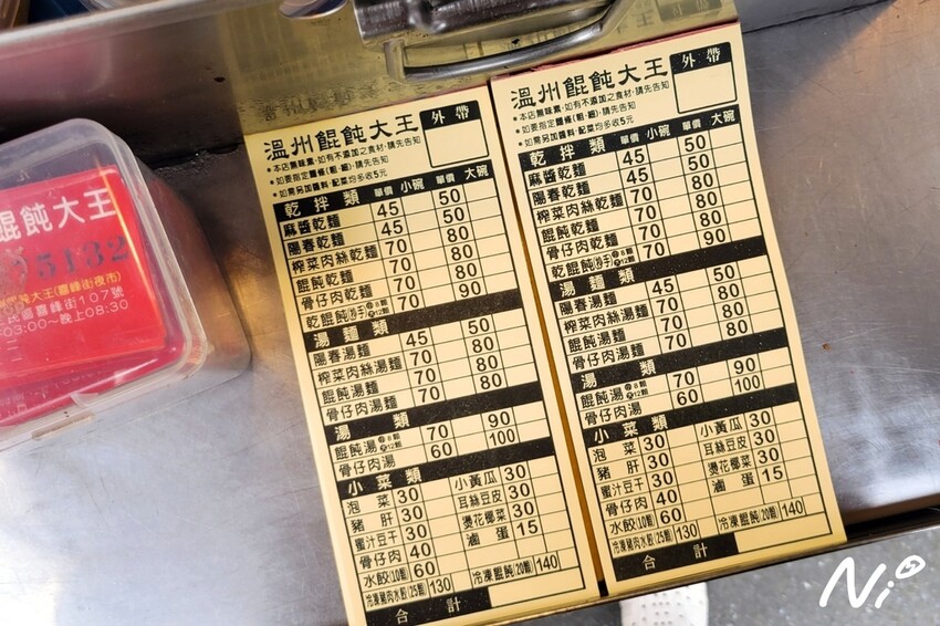 202506 高雄三民 (喜峰街夜市)溫州餛飩大王