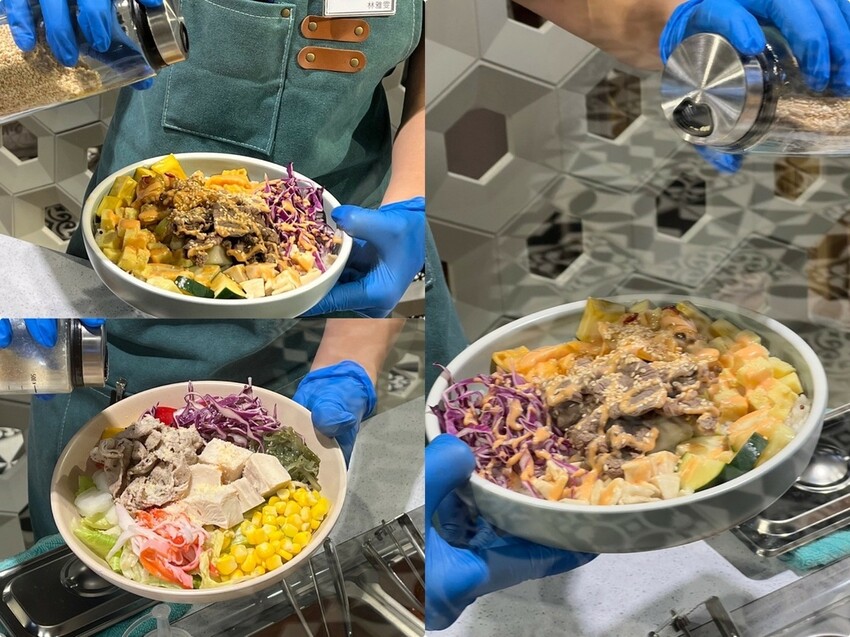 （左營高鐵美食）青菏POKE～50種品項自由搭配！清爽、健康