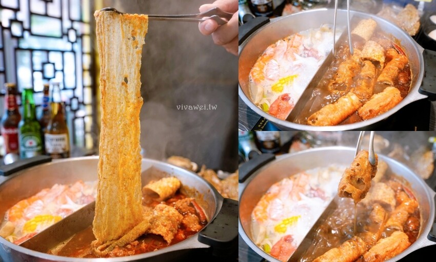 【魔椒頂級鴛鴦鍋】海鮮及現切肉品都很新鮮的鍋物吃到飽！還有多款飲品,啤酒,調酒暢飲！