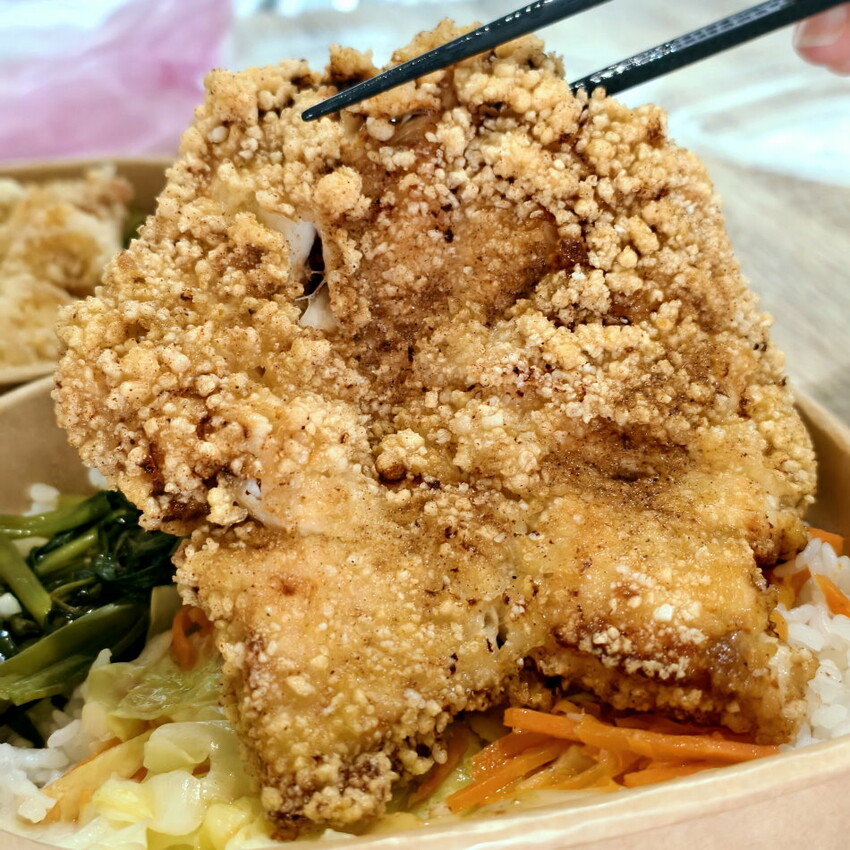 【桃園便當】保叔便當．百元便當實現鹹酥雞自由，CP值超高!