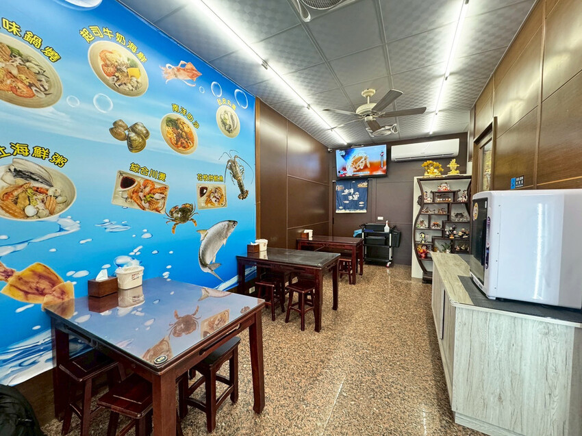 安南區美食推薦│海霸海鮮鍋燒│冷氣店面│料多新鮮又實在│海鮮