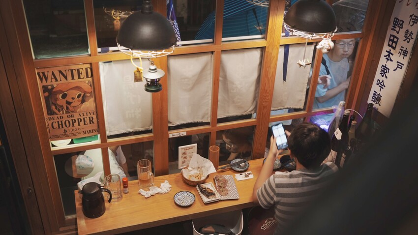 士林夜市巷弄居酒屋！月里小酌道地日式串燒居酒屋，明太子烏龍麵必吃。