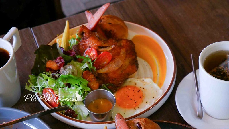 台中早午餐推薦！木質系Gohome食研室，必點義大利麵 早餐盤超滿足。