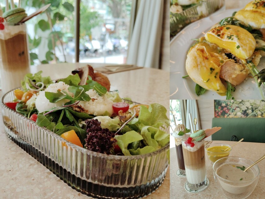 台北大安區美食PALAISYI｜森林沙拉、浮誇飲品、泡芙甜點都太可以