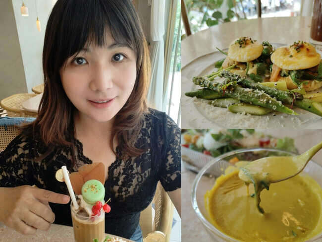 台北大安區美食PALAISYI｜森林沙拉、浮誇飲品、泡芙甜點都太可以