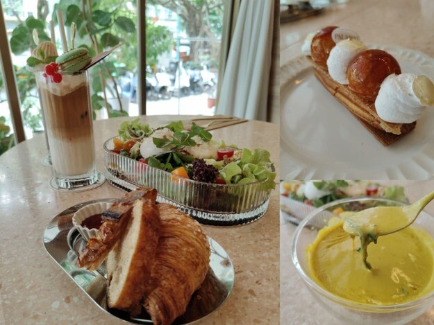 台北大安區美食PALAISYI｜森林沙拉、浮誇飲品、泡芙甜點都太可以