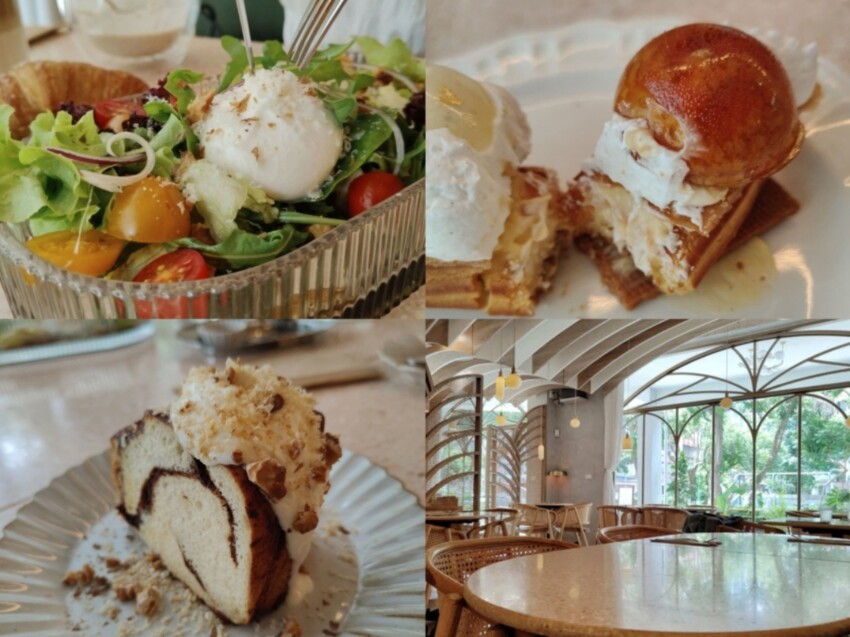 台北大安區美食PALAISYI｜森林沙拉、浮誇飲品、泡芙甜點都太可以