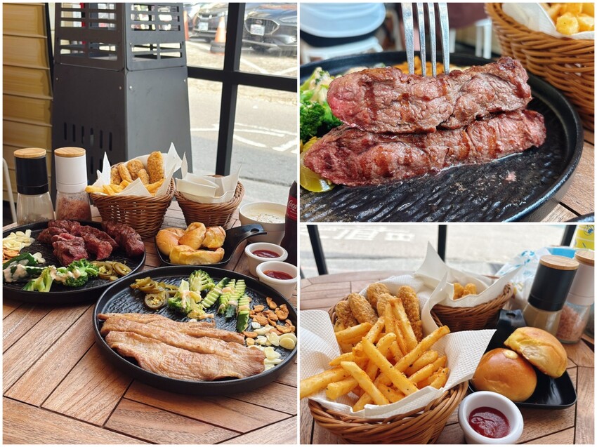 新竹動物園旁人氣美食｜噴火美式炭烤牛排 ，平價高品質炭烤牛排專賣店，新竹美食推薦 | 跟著企鵝一起吃喝玩樂