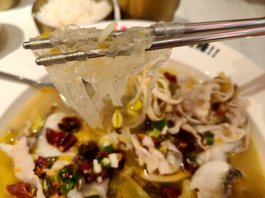 台北京站美食推薦-好想摸魚台北京站店-大口吃酸菜魚感受那清新