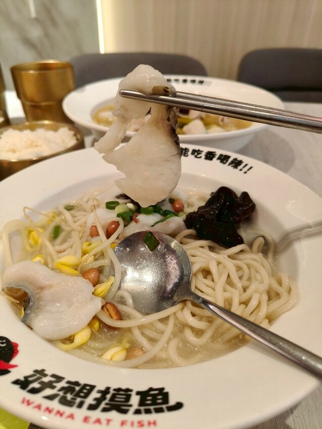 台北京站美食推薦-好想摸魚台北京站店-大口吃酸菜魚感受那清新
