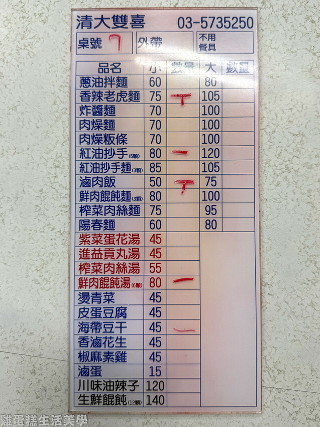 【新竹食記】清大雙喜餛飩、老虎麵 【新竹食記】清大雙喜餛飩、老虎麵