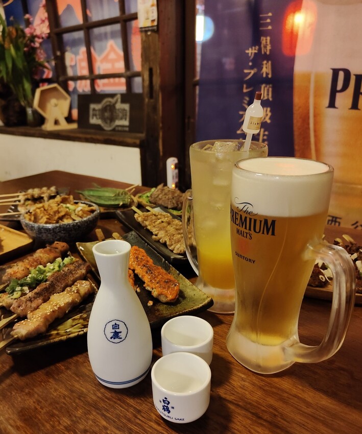 新竹巷弄裡的美味｜京町家日式串燒居酒屋：炭香串燒、清酒小酌剛剛好！