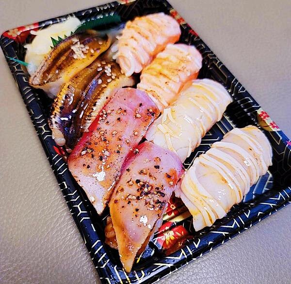 [台北海鮮]中山區劍南站「漁鮨壽司生鮮專櫃」新發現百貨超市的