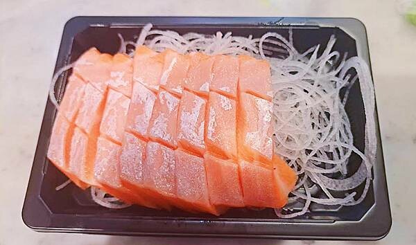 [台北海鮮]中山區劍南站「漁鮨壽司生鮮專櫃」新發現百貨超市的