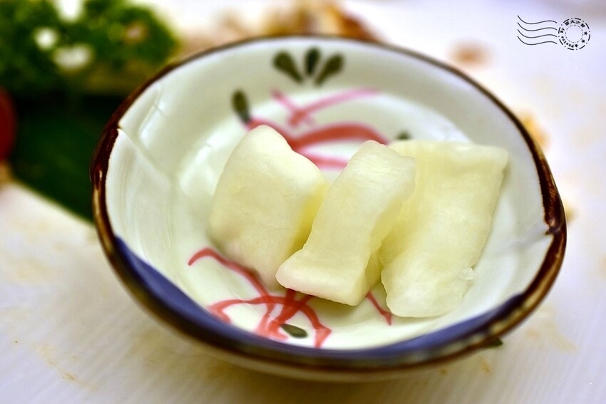 菊花廳:醃蘿蔔