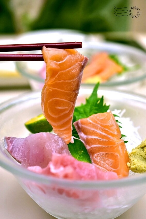 菊花廳:季節生魚片