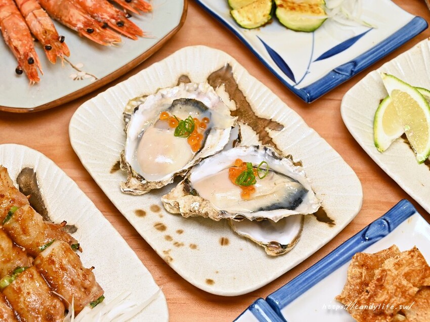 橙月串燒｜台中人氣居酒串燒屋進軍員林，串燒、特色淋麵及浮誇丼飯，當日壽星還有機會整桌免單 - 糖糖's 享食生活