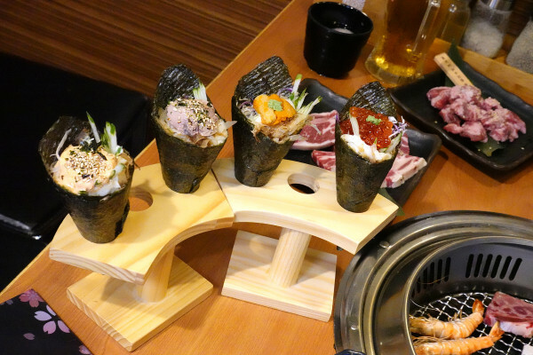 桃園市桃園區進化的燒肉吃到飽推薦：燒肉火鍋走向日料美學新境界，桃園福犇燒肉燒肉火鍋吃到飽＋K歌嗨唱不是夢