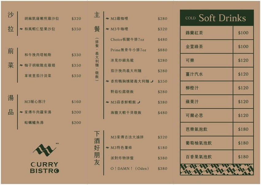 中壢青埔M3 Bistro 餐酒館菜單2.jpg