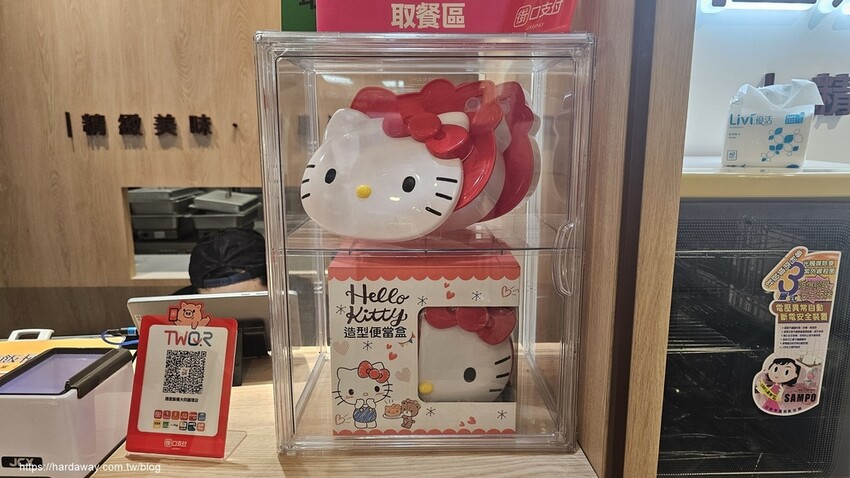 極度飯桶Hello Kitty造型便當盒