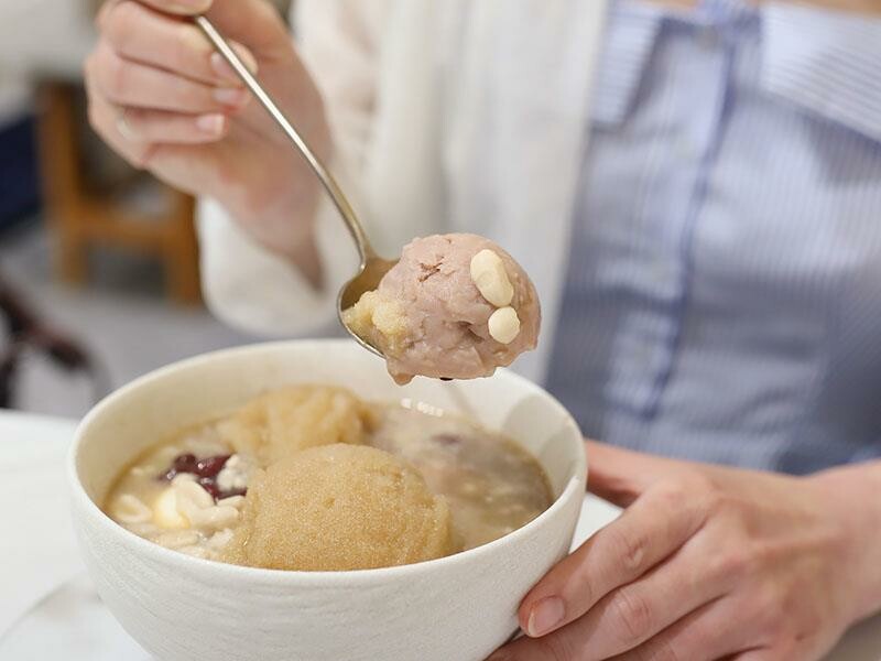 新竹竹北下午茶飴棠豆花！鮮奶凍加泰奶冰沙必吃，古早味甜品豆花控必吃。