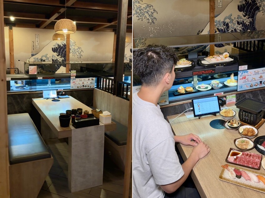 【侍悟丸迴轉壽司嘉義店】在地人激推的壽司店！平實價格也能吃出高級感！食材新鮮且擺盤精緻，店裝潢超氣派，讓你彷彿置身在日本！生意超好，建議訂位～ - 阿華田的美食日記