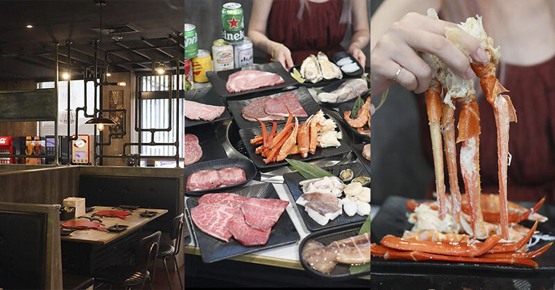 竹北燒肉吃到飽!肉當家燒肉一番799和牛海鮮任你點,啤酒也喝到飽。