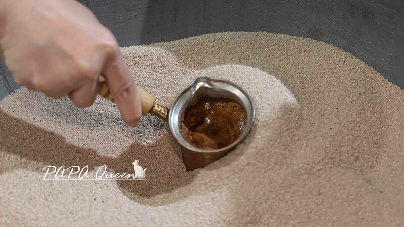 台中西屯區咖啡！沙柏咖啡獨家沙煮咖啡免飛土耳其，享受異國風味。