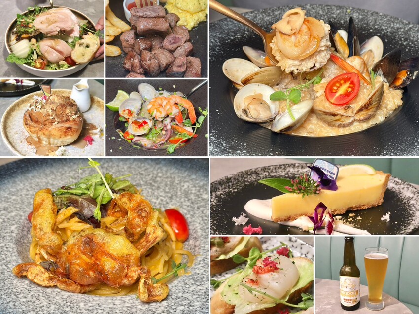 禾多餐酒館｜小巨蛋巷弄裡的高人氣餐酒館，餐點充滿驚喜超好吃。大推花雕酒奶油海鮮燉飯。約會聚餐首選 – 艾瑞絲的吃貨日常