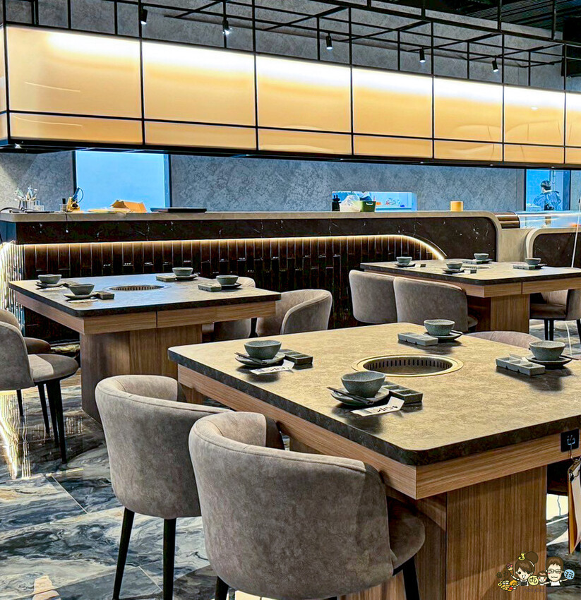 全台首間海港燒肉 1928燒肉總鋪-高流海洋店，最美療癒海港燒肉隱藏鯨魚06館 、海洋限定美食、高雄輕軌美食 - 跟著尼力吃喝玩樂＆親子生活