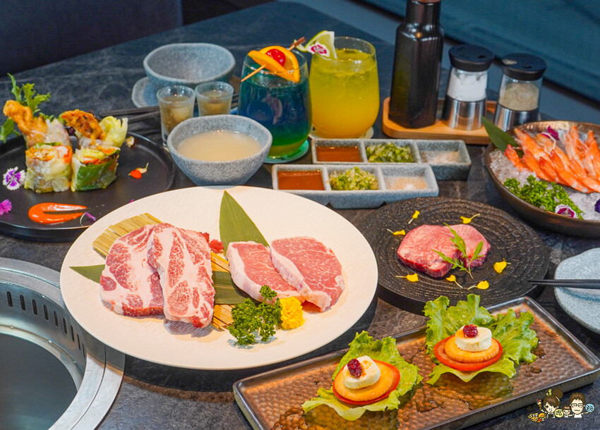 全台首間海港燒肉 1928燒肉總鋪-高流海洋店，最美療癒海港燒肉隱藏鯨魚06館 、海洋限定美食、高雄輕軌美食 - 跟著尼力吃喝玩樂＆親子生活