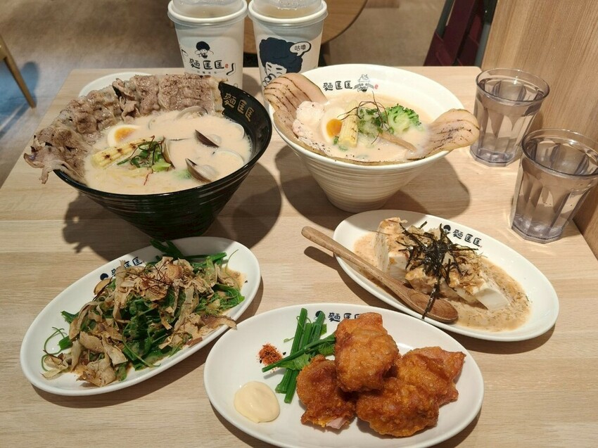 “內湖拉麵推薦”西湖麵匡匡拉麵食堂-麵條爽滑Q彈加麵不加價!