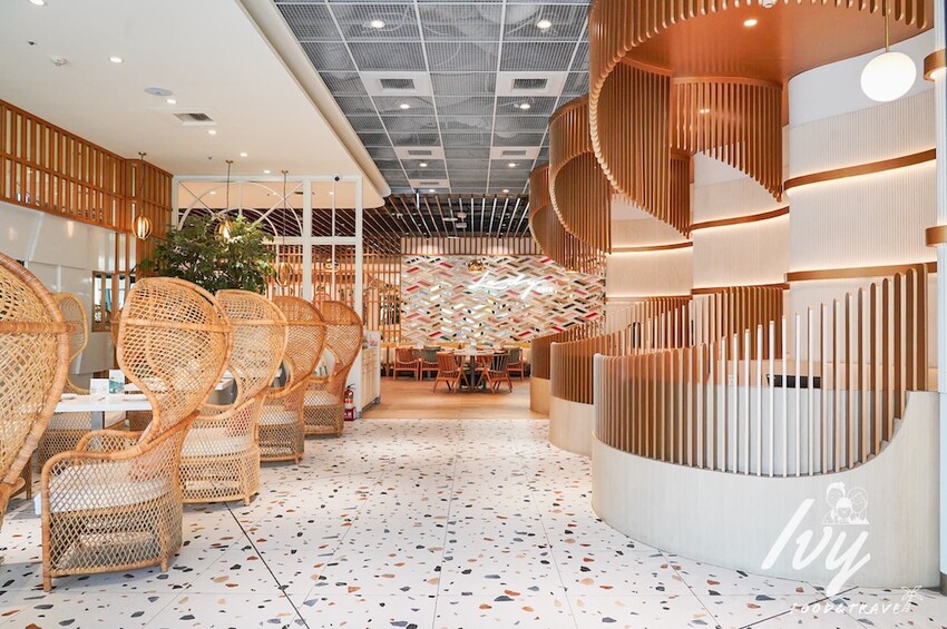 Lady nara|台中三井outlet美食推薦,全新菜單上線,創意的新泰式料理,就連辣度都能調整,必點打拋豬、泰式河粉、冬蔭湯、舒芙蕾!! - 艾薇覓食趣